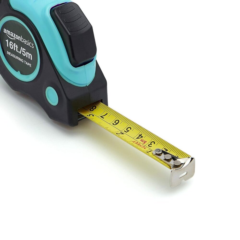 Tape Measure - 16 ft / 192 in, Turquoise - Picture 2 of 7